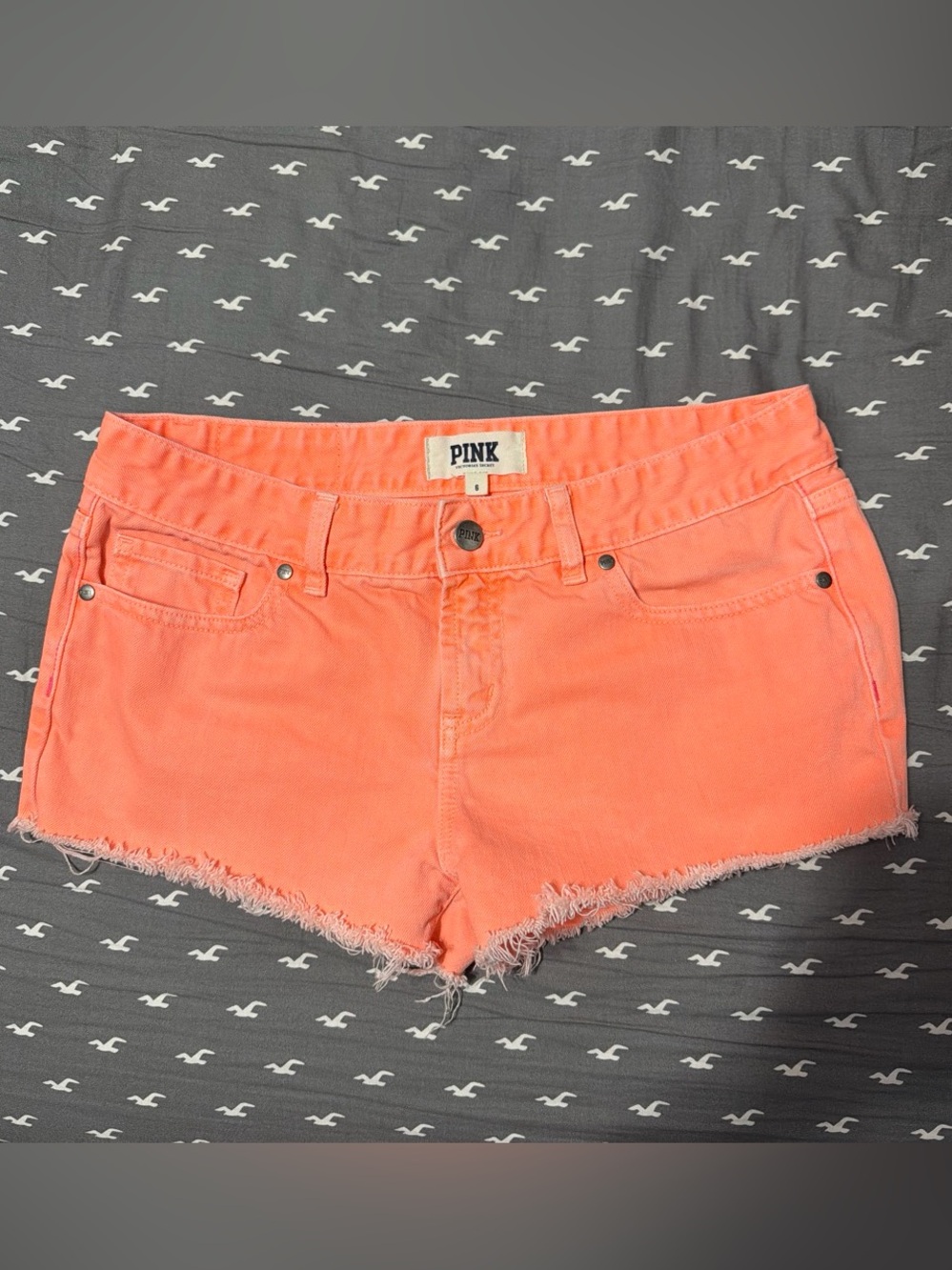 Y2K PINK denim shorts!